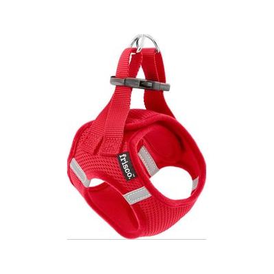 Frisco Small Breed Soft Vest Step In Back Clip Dog Harness, Red, 15 to 18-in chest