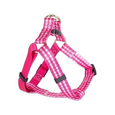 Boulevard Gingham Dog Harness, Pink, Small