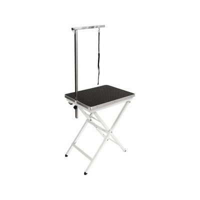 Flying Pig Grooming Mini Portable Dog & Cat Grooming Table with Arm, Black