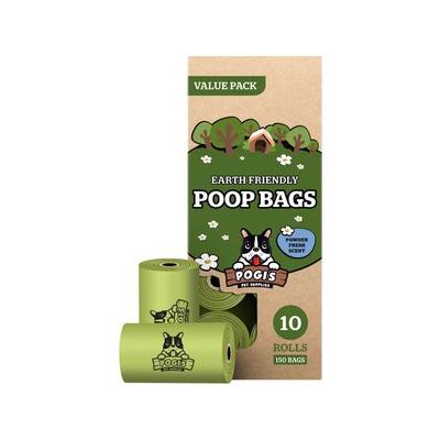 Pogi's Pet Supplies Poop Bags, Scented, 150 count