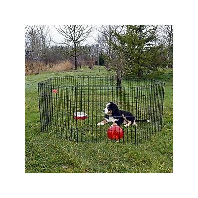 Lucky Dog Wire Dog Exercise Pen with Step-Thru Door, Small