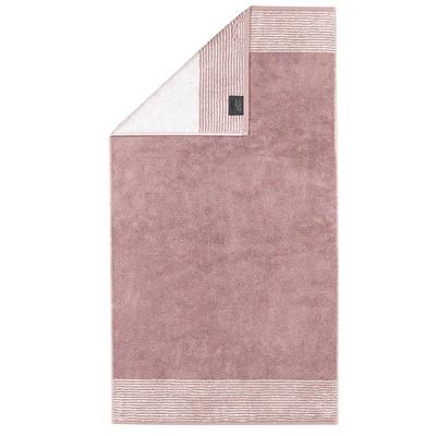 Cawö - Gästetuch 1er Pack 'Luxury Home Two-Tone' Baumwolle Handtücher 1 ct Rosegold