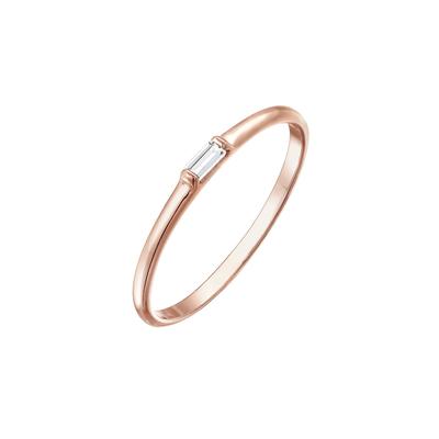 Elli PREMIUM Liebe Zart Edel Geo Topas 750 Roségold 54 Damen Image