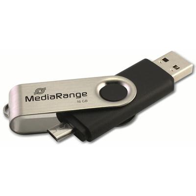 USB-Stick MR931-2, usb 2.0 und und Micro, 16 gb - Mediarange