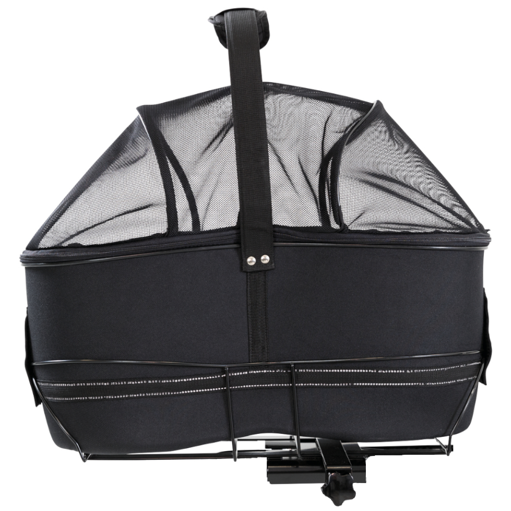 Panier de transport pour vélo Trixie Friends on Tour pour chien - L60xl29xH42cm, charge max: 8kg