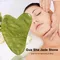 Pierre de Jade naturelle outil de Massage SPA thérapie Gua Sha masseur anti-stress soins du corps