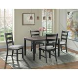 Kona Grey 5-pc. Dining Set (1 Table and 4 Chairs)