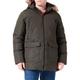 Herren Jack & Jones Warm Gefütterte Winter Jacke | Parka Blouson | mit Kunstfell Kapuze JJECRAFT, Farben:Grün-3, Größe Jacken:M