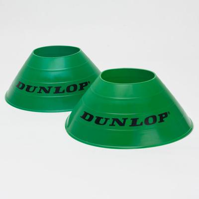 Dunlop Teaching Cones 6 Pack Tennis Training Aids Green