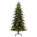 Vickerman 9' x 62" Vermont Fraser Fir Artificial Pre-Lit Christmas Tree, Dura-Lit® Warm White LED Mini Lights.