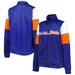 Women's G-III 4Her by Carl Banks Blue New York Knicks Change Up Full-Zip Track Jacket