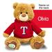 Red Texas Rangers Personalized Plush Polly Bear