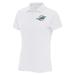 Women's Antigua White Miami Dolphins Team Logo Legacy Pique Polo