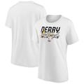 "T-shirt Derby County Looney Tunes Multi Character Graphic - Blanc - Femme - Homme Taille: S"
