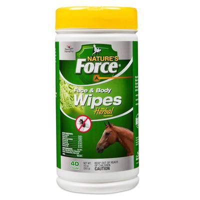 Pro-Force Nature's Face and Body Wipes Fly Control, Count of 40