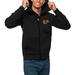 Men's Antigua Black Chicago Blackhawks Protect Full-Zip Hoodie