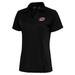 Women's Antigua Black Carolina Hurricanes Team Logo Tribute Polo