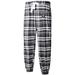 Women's Concepts Sport Black Las Vegas Raiders Mainstay Flannel Pants