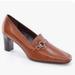 Coach Shoes | Brown Coach 'Deborah' Italian Calf Leather Heels Sz.7½ | Color: Brown | Size: 7.5