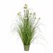 Freeport Park® 48" Artificial Potted Green Grass & Daisies. in Yellow | 48 H x 30 W x 30 D in | Wayfair 2DCD6FA210984695AFD3E4B906A0591D
