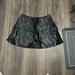 American Eagle Outfitters Skirts | Leather A-Line American Eagle Outfitters Skirt | Color: Black | Size: 12