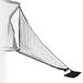 Gosports Shank Net Golf Accessory - Compatible w/ Gosports Golf Nets Only in Black | 92 H x 2 W x 120 D in | Wayfair GOLF-NET-SHANKSCREEN-ELITE