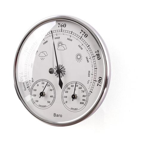 Barometer Wetterstation mit Barometer und Hygrometer Thermometer 3 in 1 Indoor und Outdoor