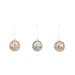 The Holiday Aisle® Distressed Ball Ornament Glass in Brown/White | 3.5 H x 3.5 W x 3.5 D in | Wayfair 76F4D1222A0F4E40AE0703AEA34797D3