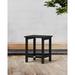 POLYWOOD® South Beach 26" Counter Outdoor Side Table Plastic in Black | 26 H x 15 W x 19 D in | Wayfair SBT26BL