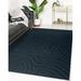 White 36 x 24 x 0.08 in Area Rug - WAVELENGTH BLUE Area Rug By Orren Ellis Polyester | 36 H x 24 W x 0.08 D in | Wayfair