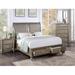 Rosdorf Park Kalianna Upholstered Storage Sleigh Platform Bed Metal in Brown/Gray | 60 H in | Wayfair 8D7C64F4CBDD412587EB49124B60FDB3