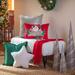 Pillow Perfect Indoor Christmas The Elf Made Me Red Rectangular Throw Pillow Cover, 13 X 19 X 0.2