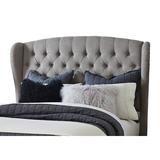 Hillsdale Furniture Bromley Upholstered Bed, Orly Gray