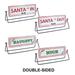 Reversable Santa Sign (Set of 2)