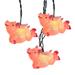 Kurt Adler UL 10-Light Flying Pig Light Set - N/A