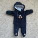 Disney Jackets & Coats | Disney Baby Winnie The Pooh Snow Suit Hooded Bunting Size 3-6 Months | Color: Blue | Size: 3-6mb