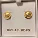 Michael Kors Jewelry | Michael Kors Earrings | Color: Gold | Size: Os