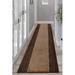 White 540 x 26 x 0.4 in Area Rug - Purhome Abstract Trellis Volley Brown Medium Pile Slip Resistant Rugs, | 540 H x 26 W x 0.4 D in | Wayfair