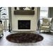 Brown 30 x 18 x 3 in Area Rug - Everly Quinn Mar Vista Rug Sheepskin/Faux Fur | 30 H x 18 W x 3 D in | Wayfair 85D88A910C82406A9B32247ED9A0002D