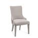 Accent Chair - Ophelia & Co. Plemmons 23" W Linen Parsons Chair Linen in Brown/Gray/White | 38 H x 23 W x 25 D in | Wayfair