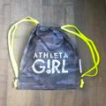 Athleta Accessories | New Athleta Camo/ Neon Green Pack Pack Girls 15lx13w. | Color: Black/Gray | Size: 15lx13w