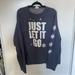 Disney Sweaters | Disney Frozen ‘Just Let It Go’ Sweatshirt | Color: Blue | Size: Xxl