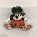 Disney Holiday | Disney: Mickey Mouse Autumn Fall Pumpkin Dan Dee Plush | Color: Black/Orange | Size: Os