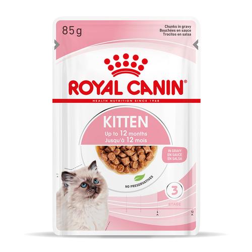 24x85g Royal Canin Kitten in Soße Nassfutter Katze