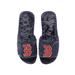 Women's FOCO Navy Boston Red Sox Rhinestone Fuzzy Slippers