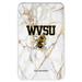 West Virginia State Yellow Jackets White Marble Design 10000 mAh Portable Power Pack