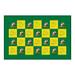 Oregon Ducks 30'' x 46'' Checkerboard Floor Mat