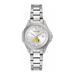 Women's Bulova Silver Bowie State Bulldogs Stainless Steel Sport Classic Watch