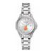 Women's Bulova Silver Clemson Tigers Stainless Steel Sport Classic Watch