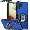 EllY316Shockproof Armor Case pour Samsung Galaxy M53 5G M51 M32 M31 M30S M21 Ring Stand